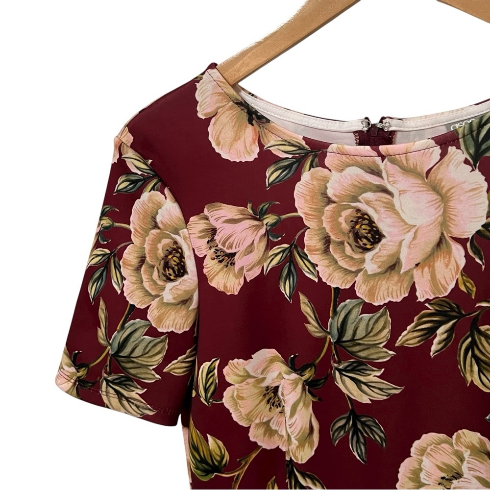 Asos Floral Pencil Dress Size 8 Cottagecore - Picture 6 of 10